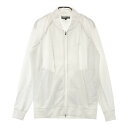 ZOY ゾーイ 071412121 メッシュ ジップジャケット ホワイト系 1 【中古】ゴルフウェア メンズ