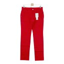 CALLAWAY キャロウェイ ストレッチ パンツ レッド系 L 【中古】ゴルフウェア メンズ(4)