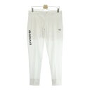 1PIU1UGUALE3 GOLF 裏地付 ジョガーパンツ ホワイト系 5 【中古】ゴルフウェア メンズ(4)