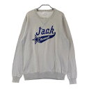 JACK BUNNY ジャックバニー ニット セーター グレー系 6 【中古】ゴルフウェア メンズ