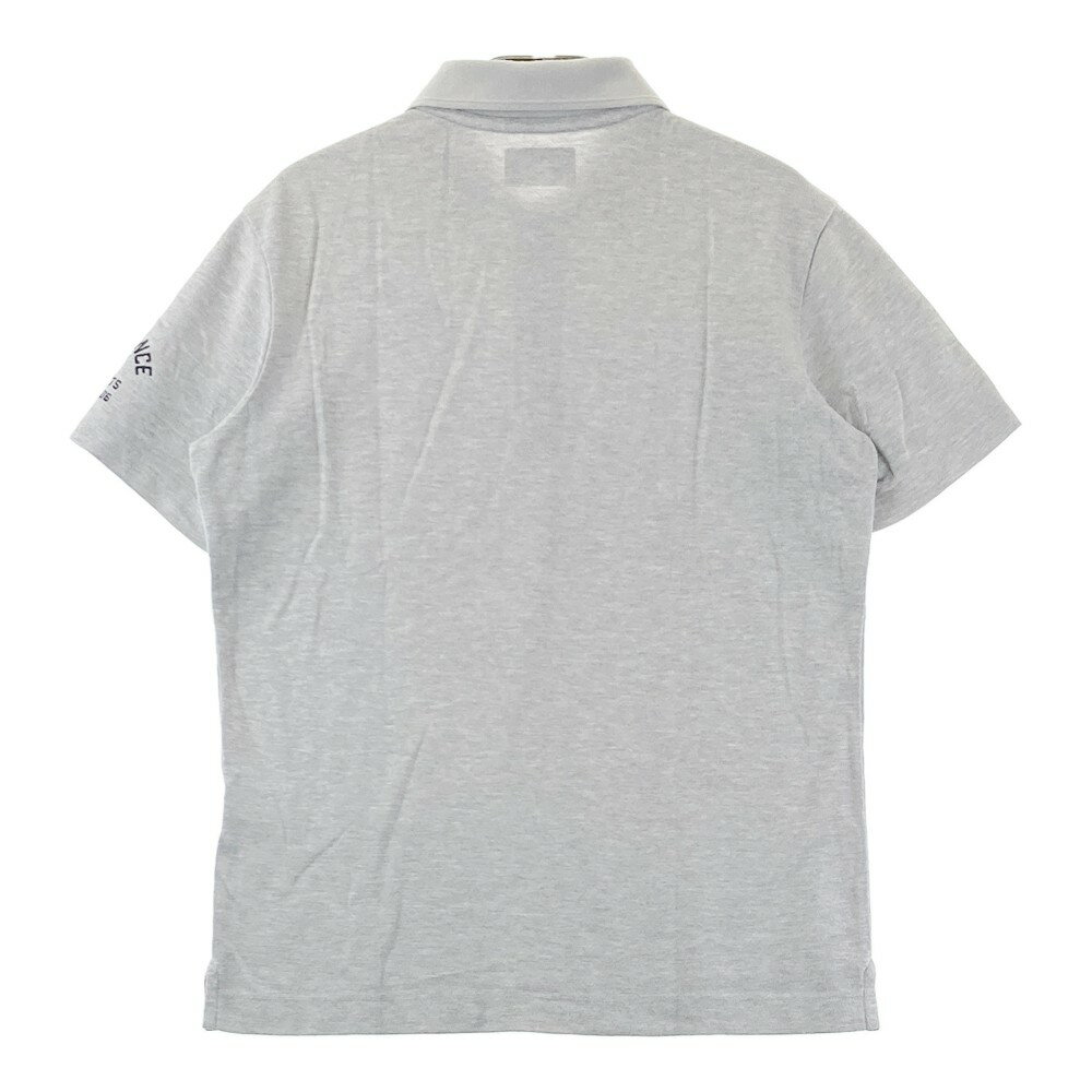 NEW BALANCE GOLF ニューバランス 半袖ポロシャツ グレー系 3 【中古】ゴルフウェア メンズ