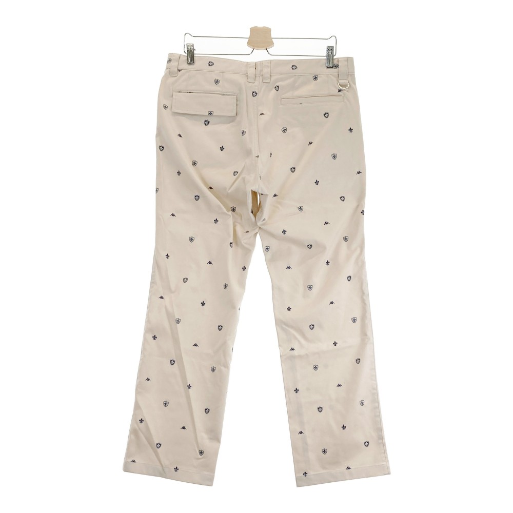 KAPPA GOLF カッパゴルフ ロングパンツ 総柄 ベージュ系 88 【中古】ゴルフウェア メンズ