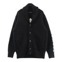 LUXEAKMPLUS リュクスエイケイエムプラス カーディガン ブラック系 L 【中古】ゴルフウェア メンズ