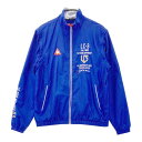 LE COQ GOLF ルコックゴルフ 2WAY ジップジャケット ネイビー系 【中古】ゴルフウェア メンズ