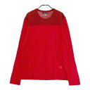 J.LINDEBERG ジェイリンドバーグ ウール混 ニットセーター レッド系 L 【中古】ゴルフウェア メンズ