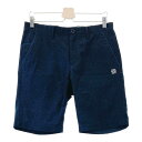 ST ANDREWS セントアンドリュース ハーフパンツ シアサッカー チェック柄 ネイビー系 M 【中古】ゴルフウェア メンズ(4)