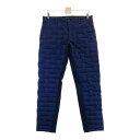 BRIEFING GOLF ブリーフィング 2023年モデル ダウンパンツ ネイビー系 M 【中古】ゴルフウェア メンズ(4)