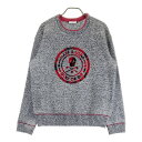 MARK&LONA マークアンドロナ モヘヤ混 ニットセーター グレー系 50 【中古】ゴルフウェア メンズ