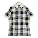 PEARLY GATES パーリーゲイツ 半袖ポロシャツ チェック柄 グレー系 6 【中古】ゴルフウェア メンズ(4)
