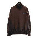 BEAMS GOLF ビームスゴルフ タートルニットセーター ブラウン系 M 【中古】ゴルフウェア メンズ