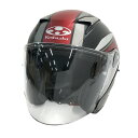 OGK KABUTO オージーケーカブト EXCEED DEUCE ジェットヘルメット ブラック系 M 57-58cm 【中古】バイクウェア