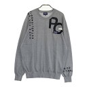 PEARLY GATES パーリーゲイツ ニットセーター グレー系 6 【中古】ゴルフウェア メンズ