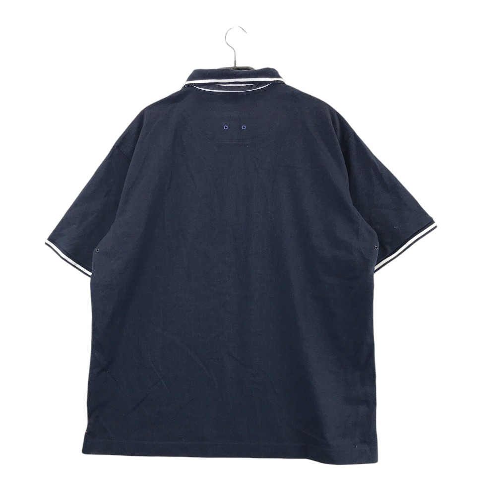 ADABAT アダバット 半袖ポロシャツ ネイビー系 52 【中古】ゴルフウェア メンズ