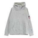 CHAMPION GOLF チャンピオンゴルフ ジップパーカー グレー系 M 【中古】ゴルフウェア メンズ(4)