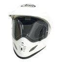 ARAI アライ Tour-Cross 3 オフロードヘルメット グラスホワイト 57.58cm 【中古】バイクウェア