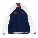 LE COQ GOLF ルコックゴルフ 2way レインウェア 上下セット ネイビー系 M 【中古】ゴルフウェア メンズ