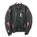 RS TAICHI アールエスタイチ RSJ302 イングラム メッシュ ジャケット ブラック系 M 【中古】バイクウェア メンズ