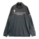 MASTER BUNNY EDITION マスターバニーエディション ハイネック 長袖Tシャツ グレー系 6 【中古】ゴルフウェア メンズ(4)
