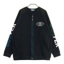 MARK&LONA マークアンドロナ 2024年 ダンボールニット ジップジャケット ブラック系 48 【中古】ゴルフウェア メンズ
