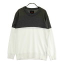 BRIEFING GOLF ブリーフィング BRG213M52 ニットセーター グレー系 M 【中古】ゴルフウェア メンズ