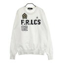 LE COQ GOLF ルコックゴルフ 長袖ニットセーター ホワイト系 L 【中古】ゴルフウェア メンズ