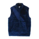CHAMPION チャンピオン ボアフリース ベスト ネイビー系 L 【中古】メンズ
