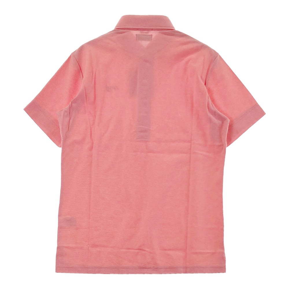 MOCO モコ 21-2201240 半袖ポロシャツ レッド系 48 【中古】ゴルフウェア メンズ