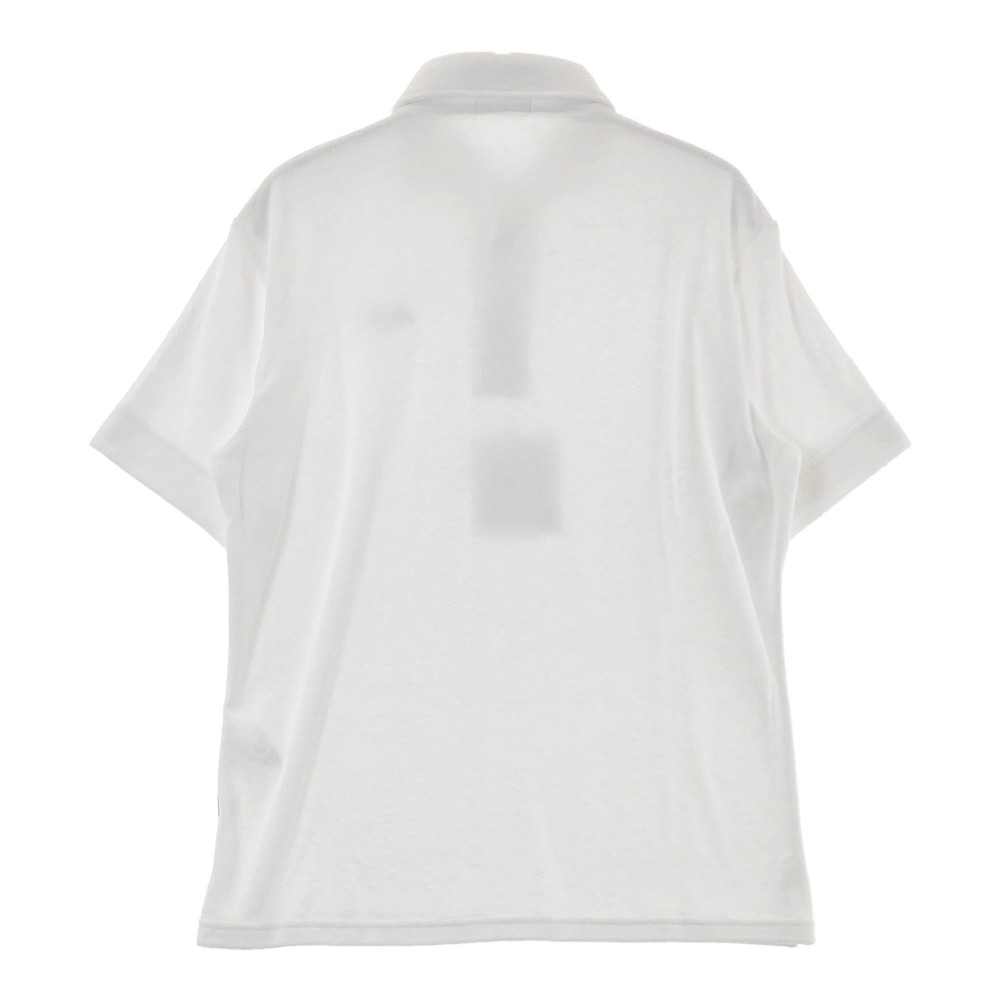 MOCO モコ 21-2201341 半袖ポロシャツ パイル ホワイト系 48 【中古】ゴルフウェア メンズ