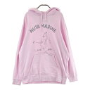MUTA MARINE ムータマリン ACANTHUS パーカー ピンク系 7 【中古】ゴルフウェア メンズ