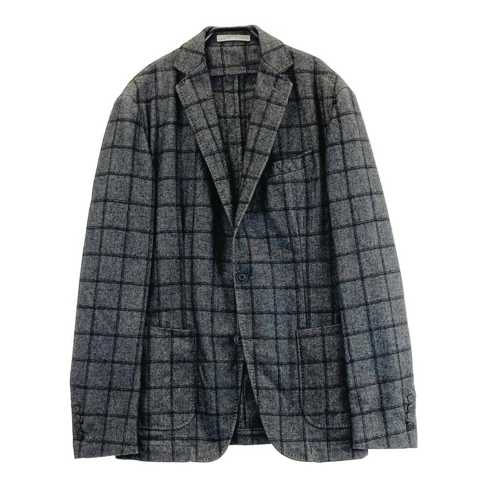 MESSAGERIE メッサジェリエ セットアップ スーツ チェック柄 グレー系 33 【中古】メンズ
