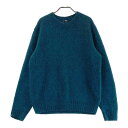 HERNO ヘルノ 2024年モデル アルパカ ウール 長袖ニットセーター グリーン系 50 【中古】メンズ