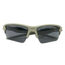 OAKLEY オークリー OO9188-J259 サングラス FLAK 2.0 カーキ系 59〇12 133 【中古】ゴルフウェア