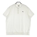THE FOX GOLF ザ フォックス ゴルフ 2023年モデル 半袖 パイルTシャツ ポロ ホワイト系 XL 【中古】ゴルフウェア メンズ(4)