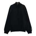 FIDRA フィドラ ニット ジップジャケット ブラック系 XXL 【中古】ゴルフウェア メンズ(4)