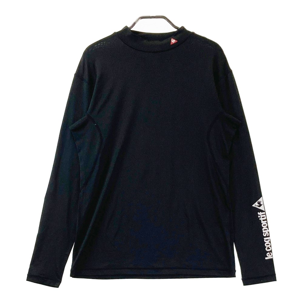 Other - LE COQ GOLF ルコックゴルフ ハイネック 長袖Tシャツ ブラック系 L 【中古】ゴルフウェア メンズ