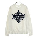 JACK BUNNY ジャックバニー ニットセーター ホワイト系 4 【中古】ゴルフウェア メンズ