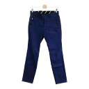 MASTER BUNNY EDITION マスターバニーエディション ストレッチパンツ ネイビー系 3 【中古】ゴルフウェア メンズ(4)
