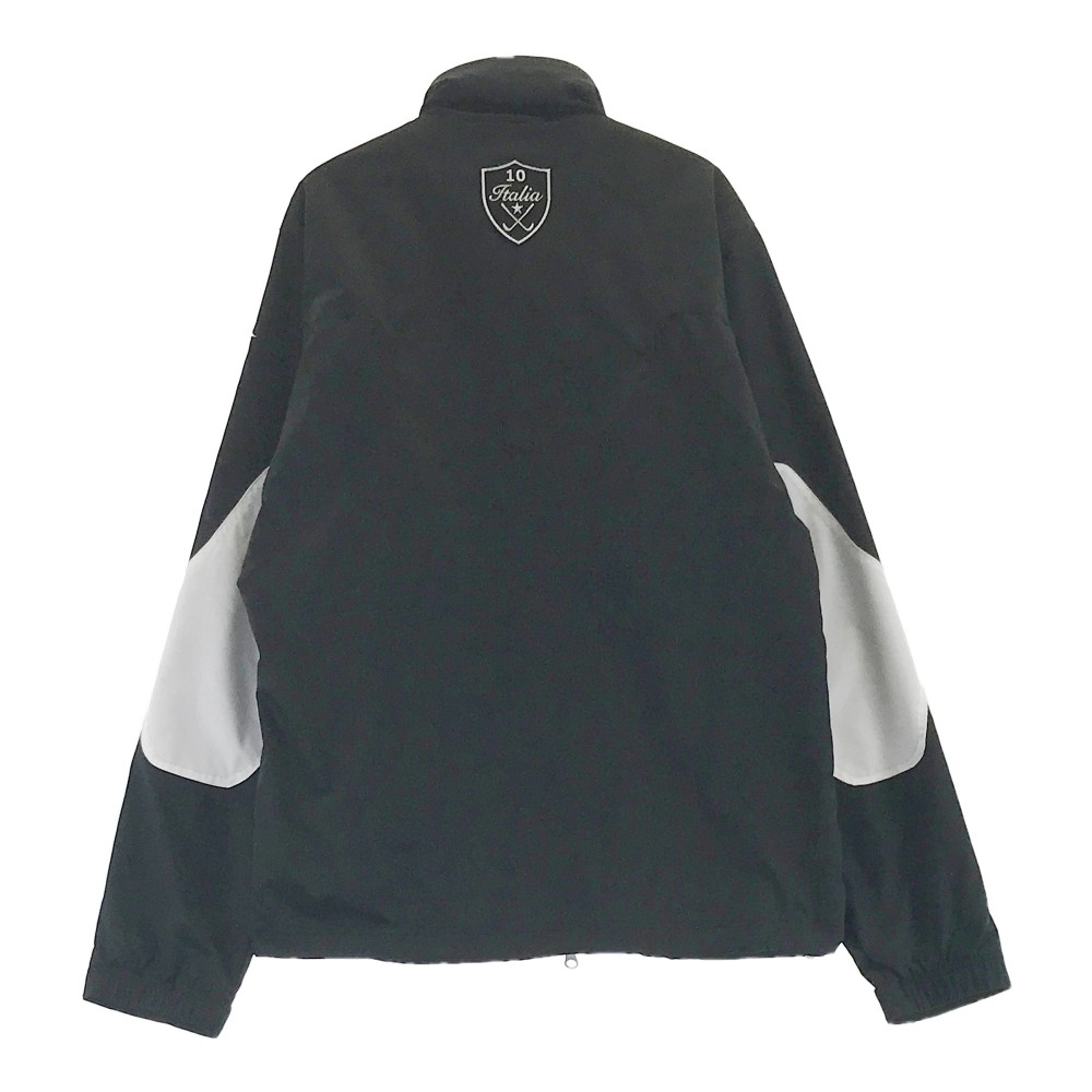 KAPPA GOLF カッパゴルフ 裏メッシュ ジップジャケット ブラック系 M 【中古】ゴルフウェア メンズ