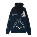 RUSSELUNO ラッセルノ RS-2140603 パーカー 裏起毛 ルチャ ブラック系 4 【中古】ゴルフウェア メンズ(4)