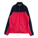 TOMMY HILFIGER GOLF トミー ヒルフィガーゴルフ 2WAY 裏メッシュ ジップジャケット レッド系 LL 【中古】ゴルフウェア メンズ(4)