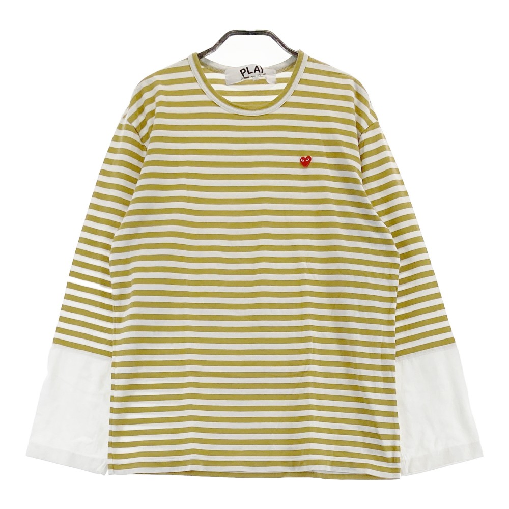 楽天市場】comme des garcons play ボーダー(長さ(袖)長袖 楽天市場】comme des garcons play ボーダー(長さ(袖)長袖