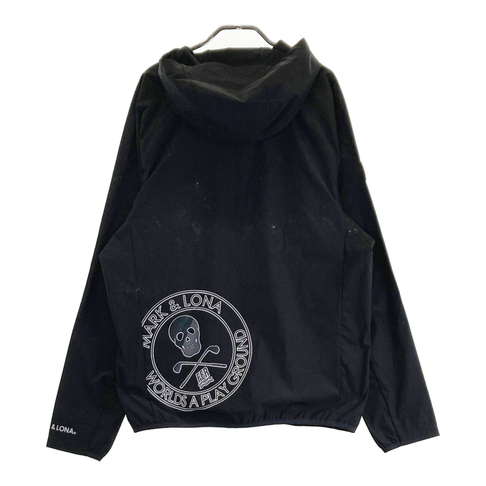 MARK&LONA マークアンドロナ 2024年 ジップパーカー ジャケット ブラック系 48 【中古】ゴルフウェア メンズ