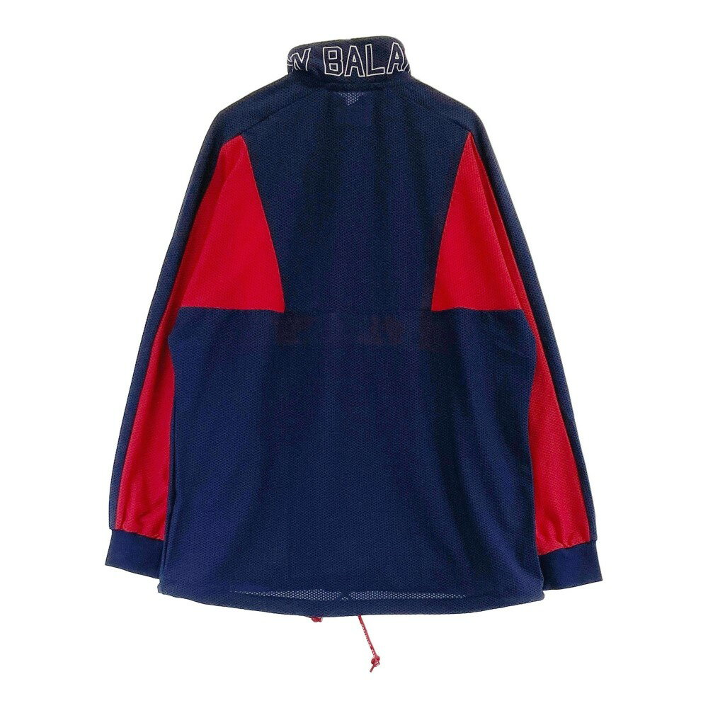 NEW BALANCE GOLF ニューバランス ハーフジップ ブルゾン ネイビー系 4 【中古】ゴルフウェア メンズ