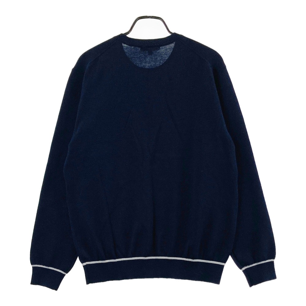 ROSASEN ロサーセン 044-12211 ニットセーター ネイビー系 LL 【中古】ゴルフウェア メンズ