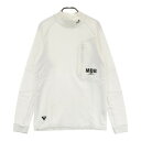 MASTER BUNNY EDITION マスターバニーエディション ハイネック ニット セーター ホワイト系 5 【中古】ゴルフウェア メンズ