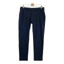 DECEMBERMAY ディセンバーメイ ストレッチ ナイロンパンツ ネイビー系 XL 【中古】ゴルフウェア メンズ