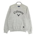 CALLAWAY キャロウェイ ニット セーター カモフラ グレー系 L 【中古】ゴルフウェア メンズ