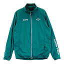 CALLAWAY キャロウェイ 裏メッシュ 長袖ジャケット グリーン系 M 【中古】ゴルフウェア メンズ(4)