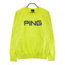 PING ピン ニットセーター イエロー系 L 【中古】ゴルフウェア メンズ