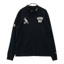 BEAMS GOLF ビームスゴルフ ハイネック 長袖Tシャツ ブラック系 L 【中古】ゴルフウェア メンズ(4)